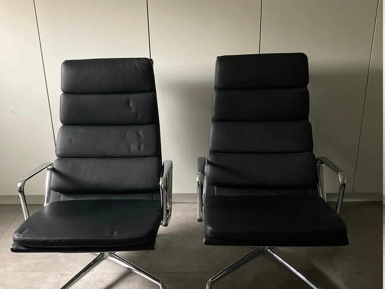 Billede 1 - Eames loungestol, model EA-222 Softpad