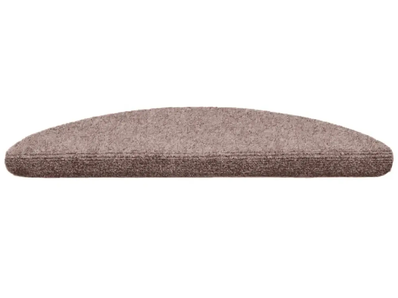 Billede 4 - Selvklæbende trappemåtter - 15 stk. halvrunde, 56×17×3 cm, lys brune
