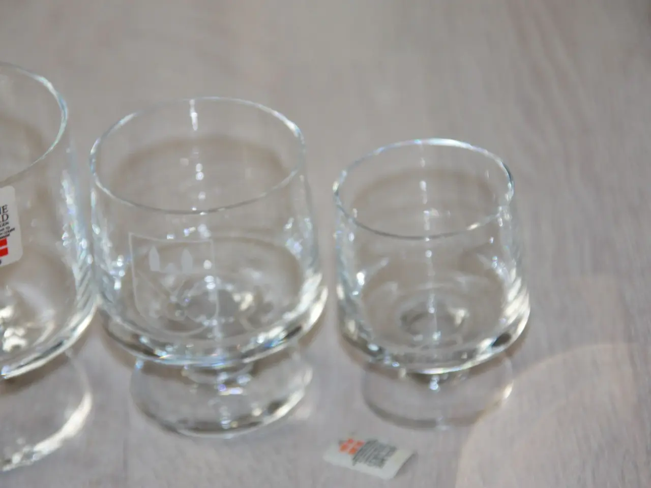 Billede 4 - 4 Holmegaard glas med golf logo