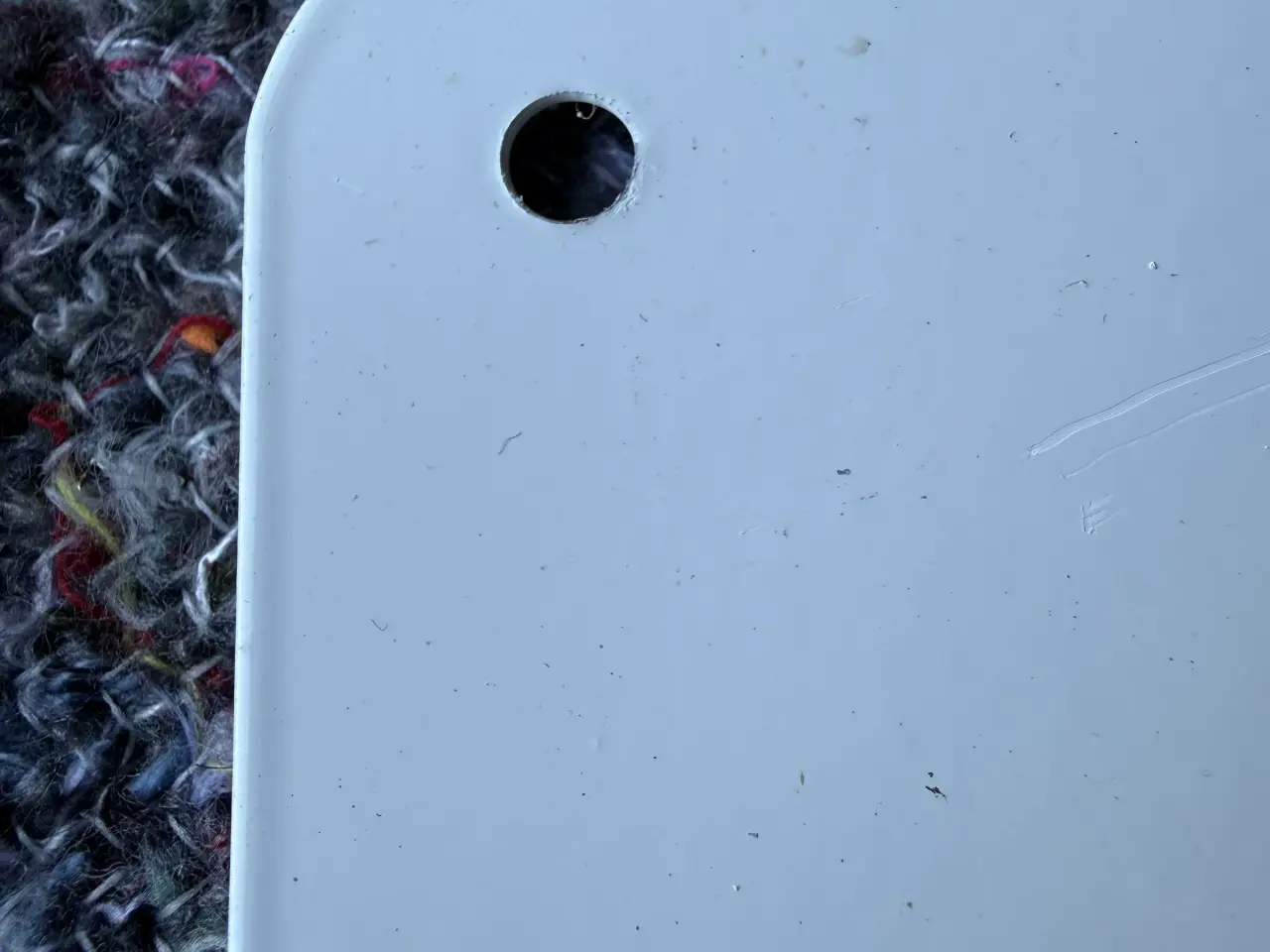Billede 6 - 6 hvide Whiteboard/magnettavler m. hjørnehuller