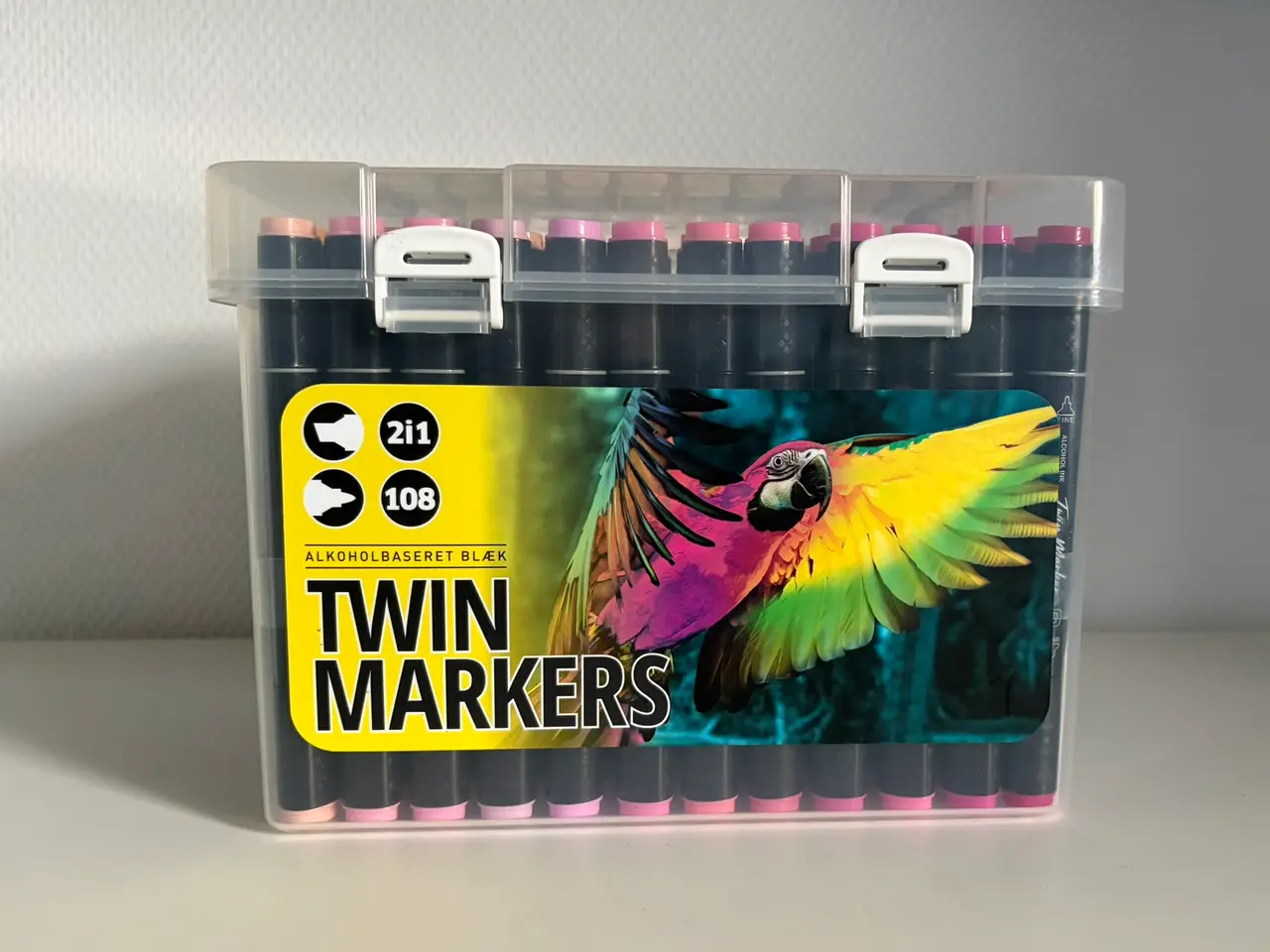 Billede 1 - Twin Markers, 108 stk. '2 i 1'