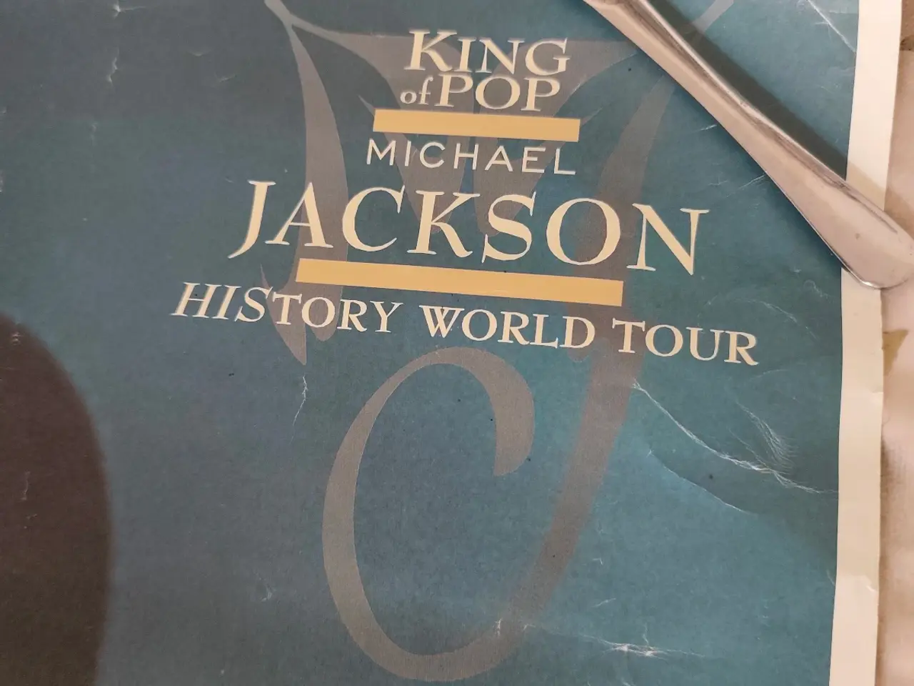 Billede 3 - Plakat med Michael Jackson fra history tour