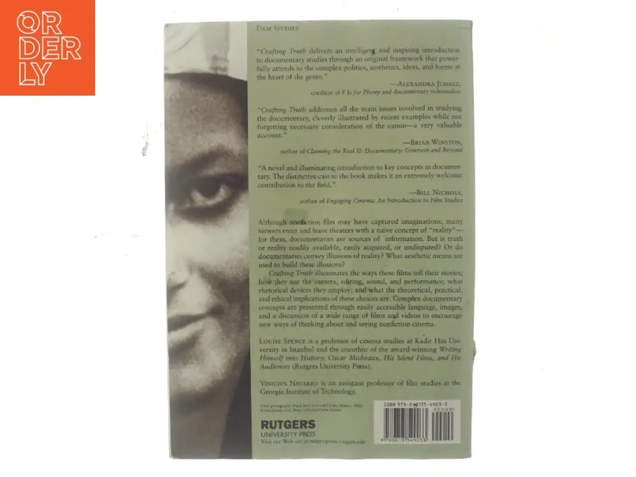 Billede 3 - Crafting truth : documentary form and meaning af Louise Spence (Bog)