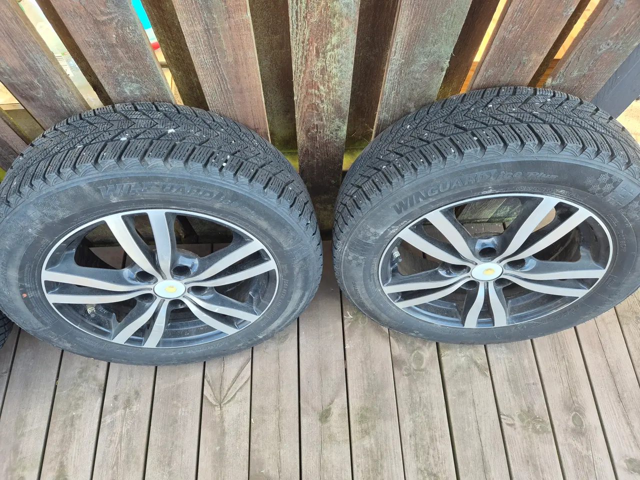 Billede 2 - Kia 16" alufælge med vinterdæk