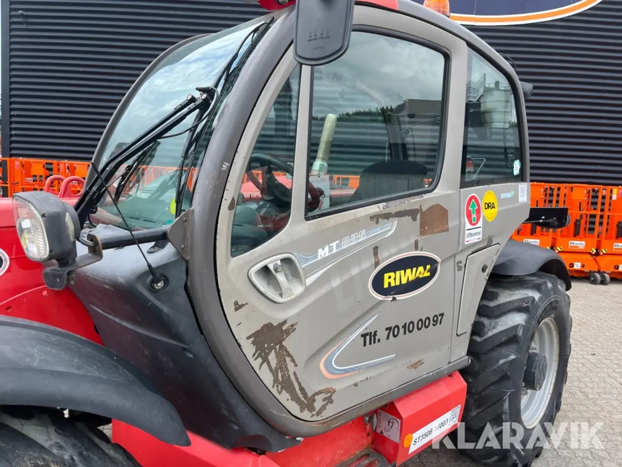 Billede 10 - Teleskoplæsser Manitou MT 835