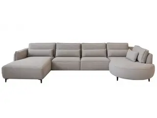 Hjort Knudsen Nyborg U sofa med dobbelt chaiselong