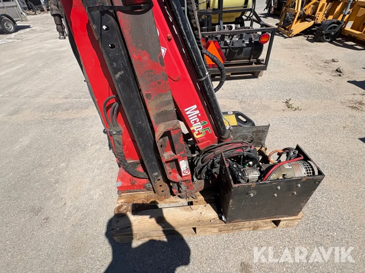 Billede 9 - Kran Fassi Micro M15A.12 til ladbil eller trailer