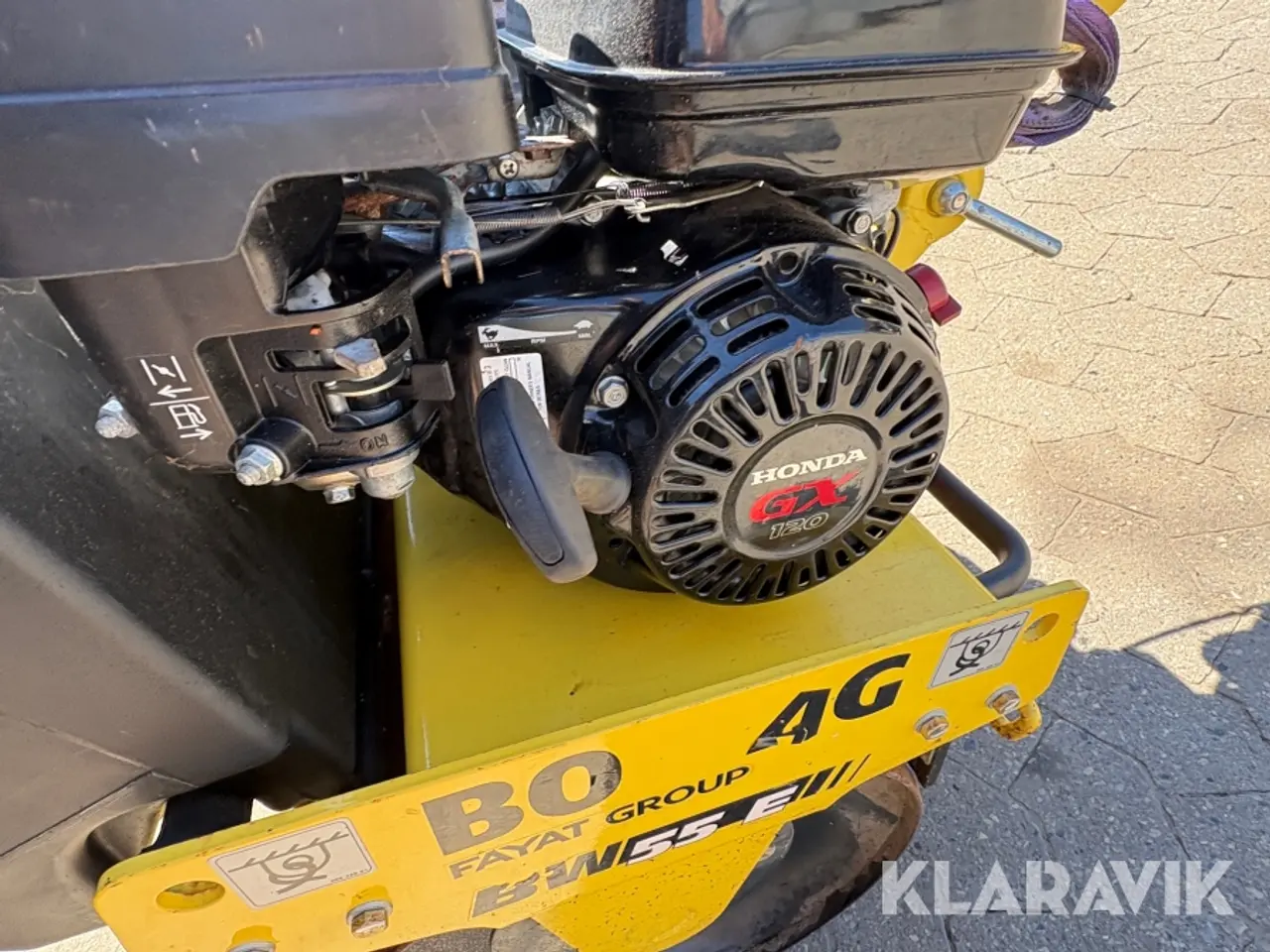 Billede 10 - Vejtromle Bomag BW55E
