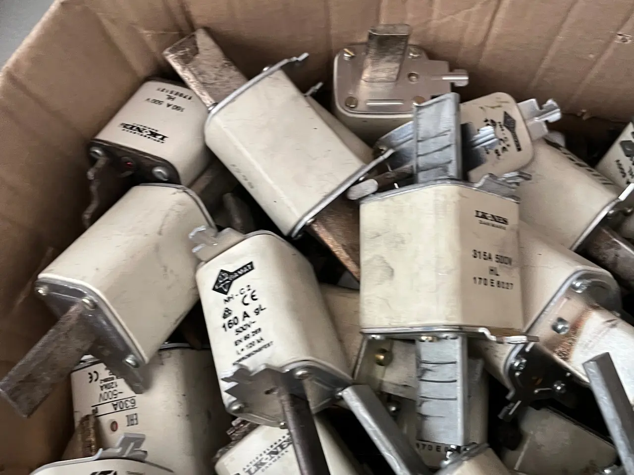 Billede 8 - 315A 500V NH sikringer blandet parti IK-NES ETI