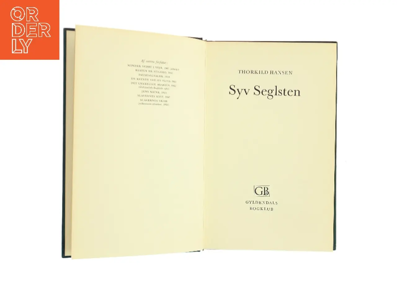 Billede 2 - Syv Seglsten af Thorkild Hansen (Bog)