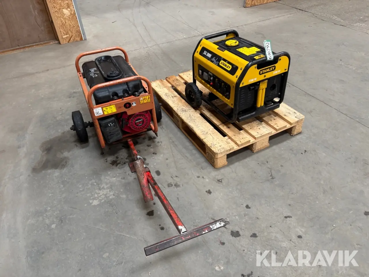 Billede 2 - Generator Stanley + Pramac SG3000 + ES80C  2 styk