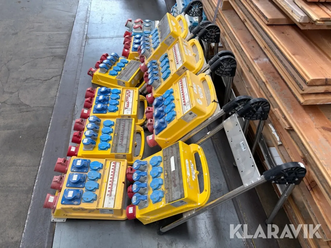Billede 4 - Assorterede Byggestrømstavler - 12 styk