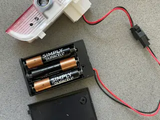 Dørlys med vw logo på AAA-batterier