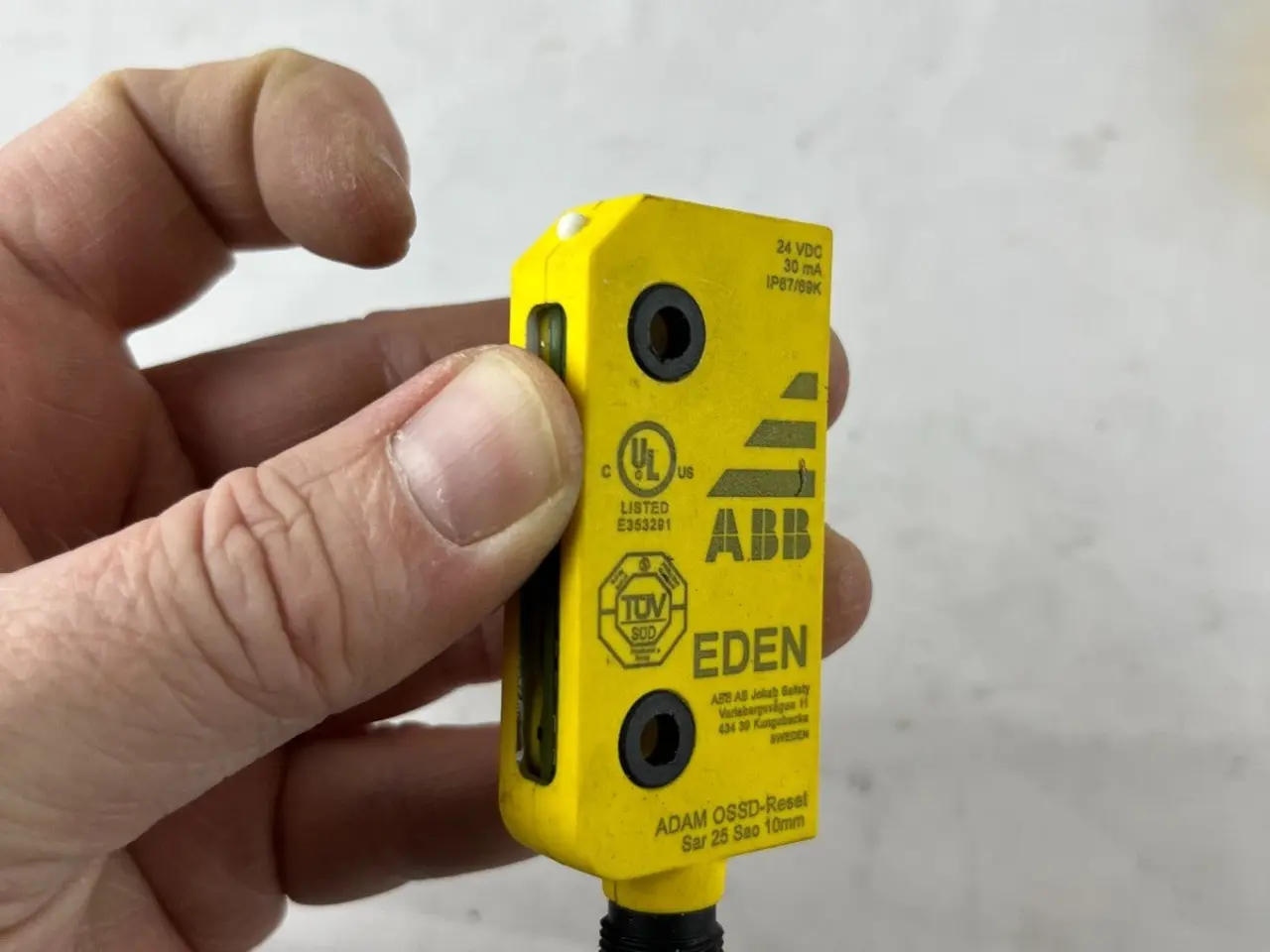 Billede 7 - ABB Eden ADAM OSSD-Reset 2TLA020051R6800 Jokab M12