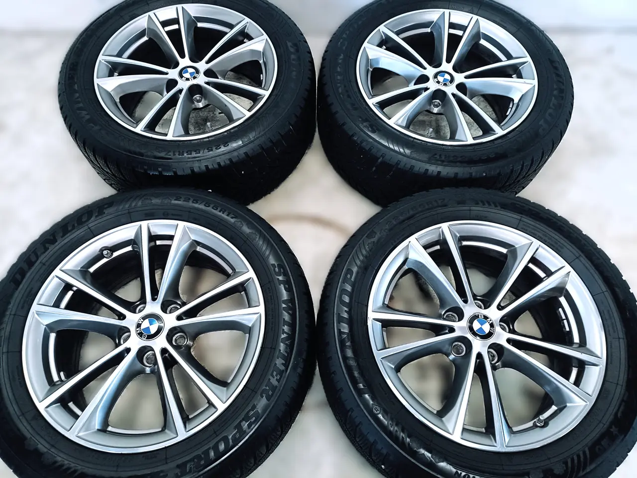 Billede 5 - 5x112 17" ET27 nav 66,6ø BMW vintersæt inkl.TPMS