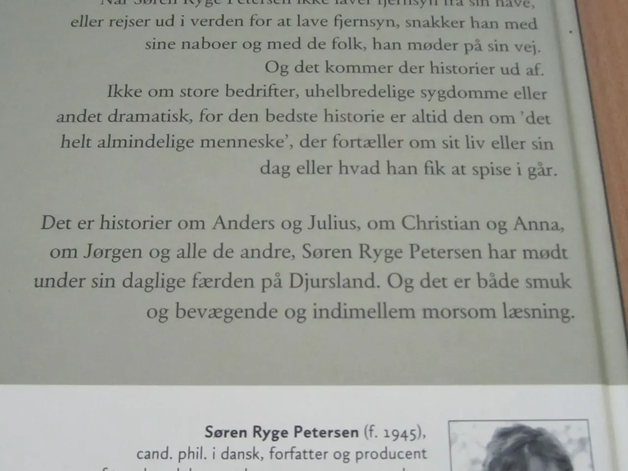 Billede 2 - Søren Ryge. BYD. JULIUS FØDSELSDAG.