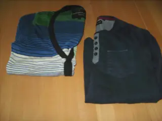 cardigan og t-shirts str. 176