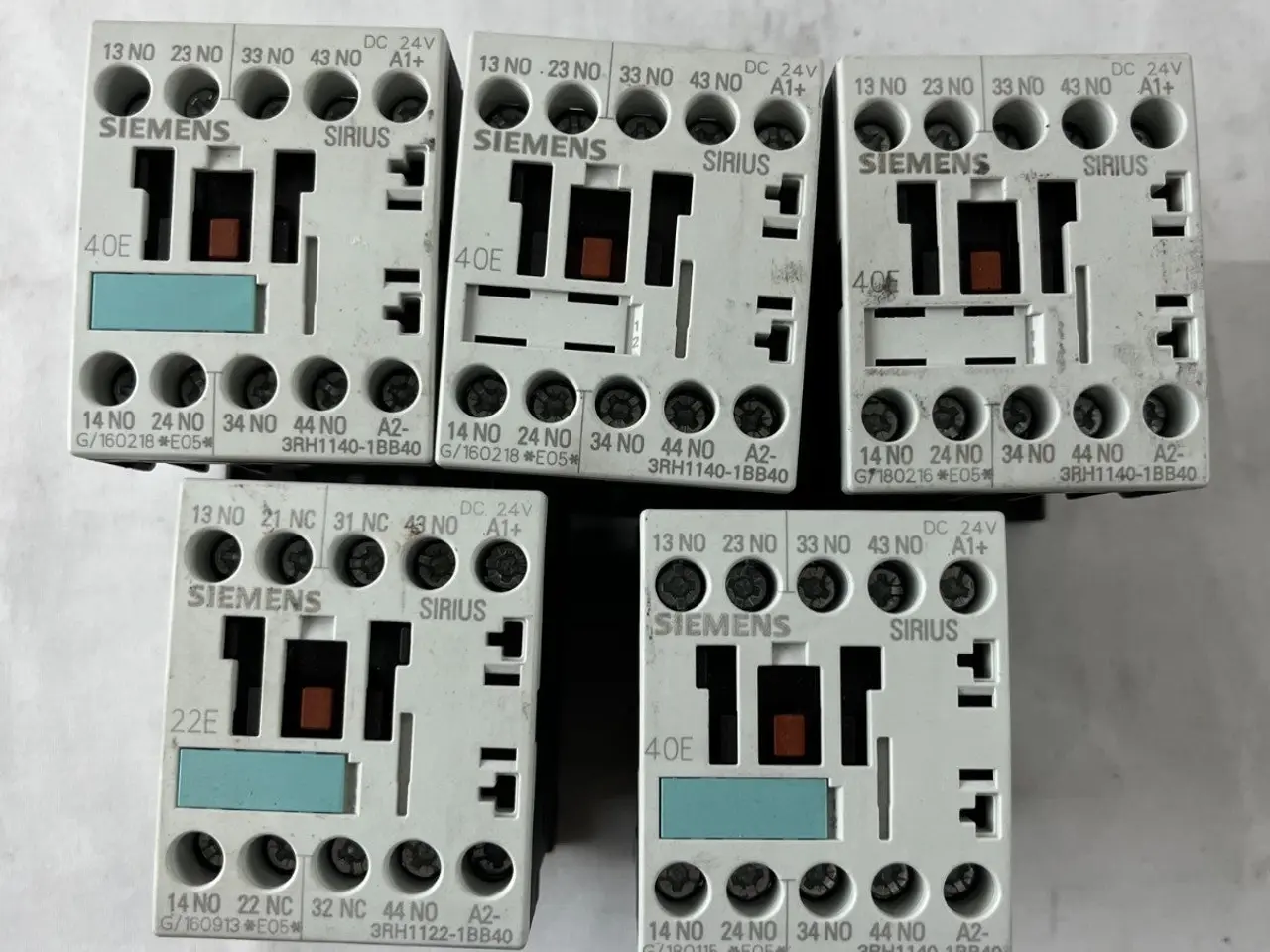 Billede 2 - Siemens 3RH1140-1BB40 kontaktor relæ 24V DC 4NO