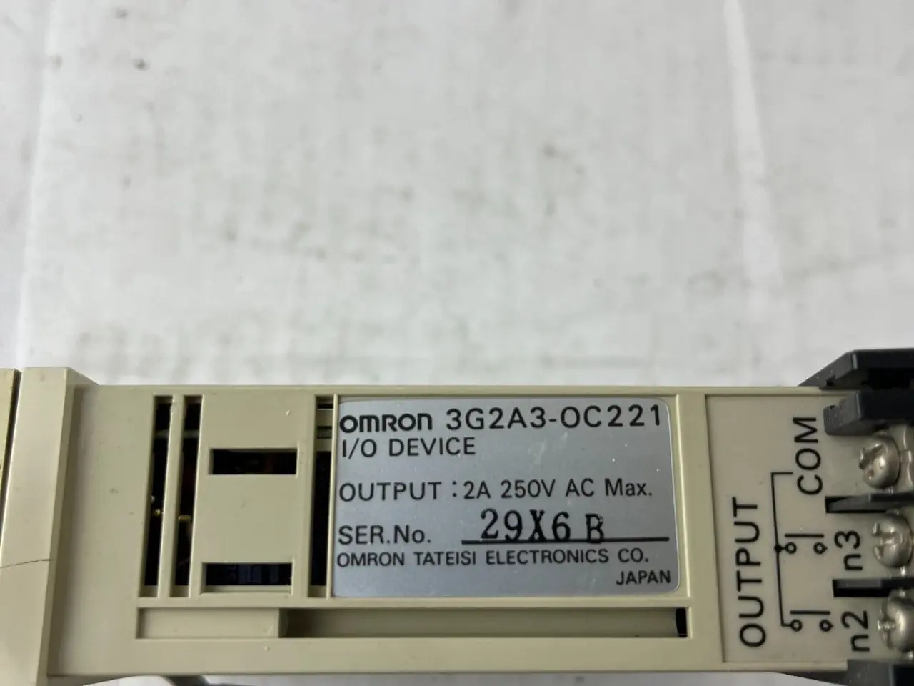 Billede 4 - Omron 3G2A3-OC221 SYSMAC I/O Device udgangsmodul