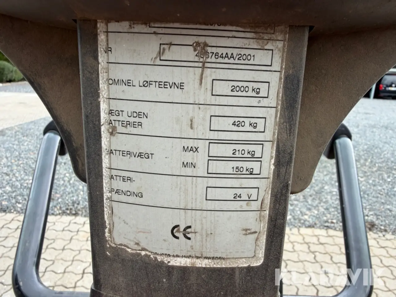Billede 5 - El-hund/palletruck BT P20 - 2000kg