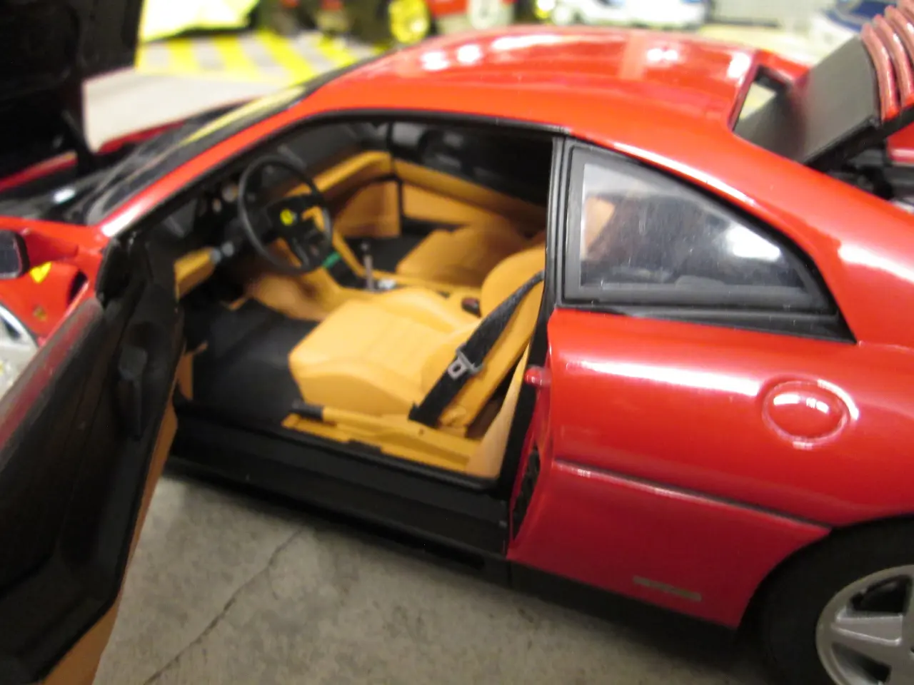 Billede 6 - Modelbil Ferrari 348 TB Hotwheels-elite 1:18