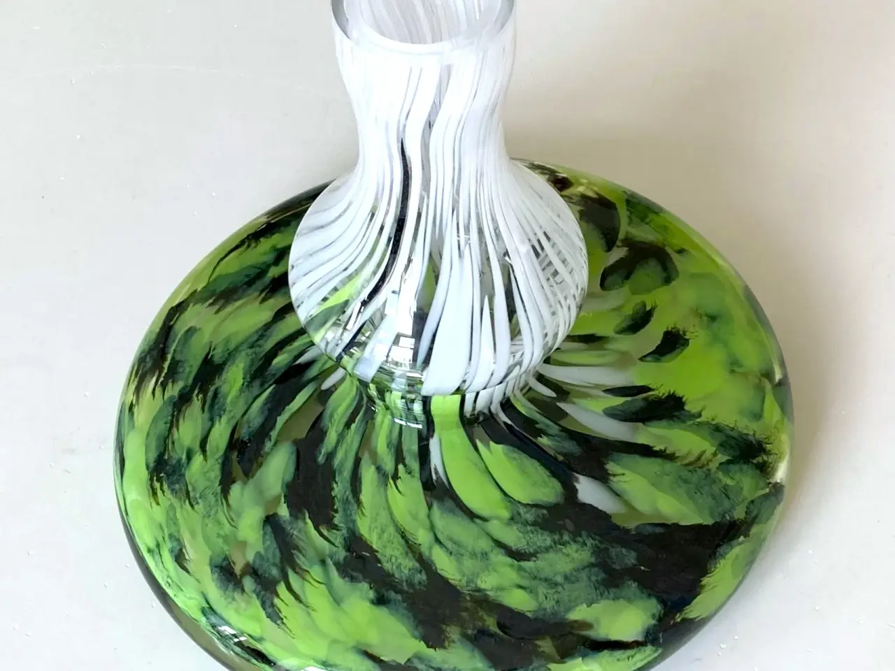 Billede 4 - Flerfarvet Glas Vase