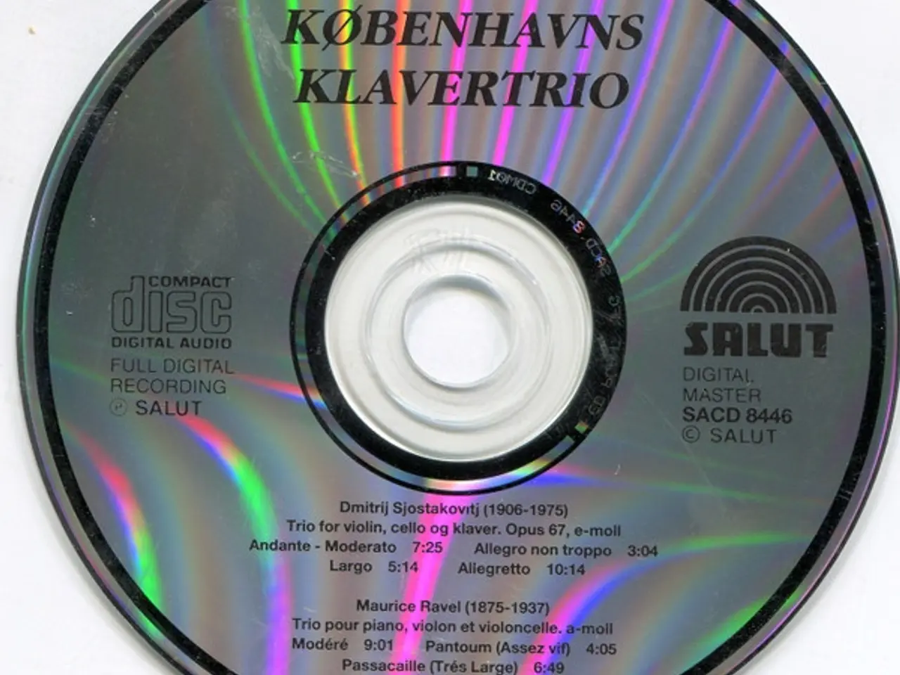 Billede 1 - Københavns Klavertrio – Københavns Klavertrio – CD