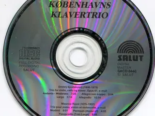 Københavns Klavertrio – Københavns Klavertrio – CD