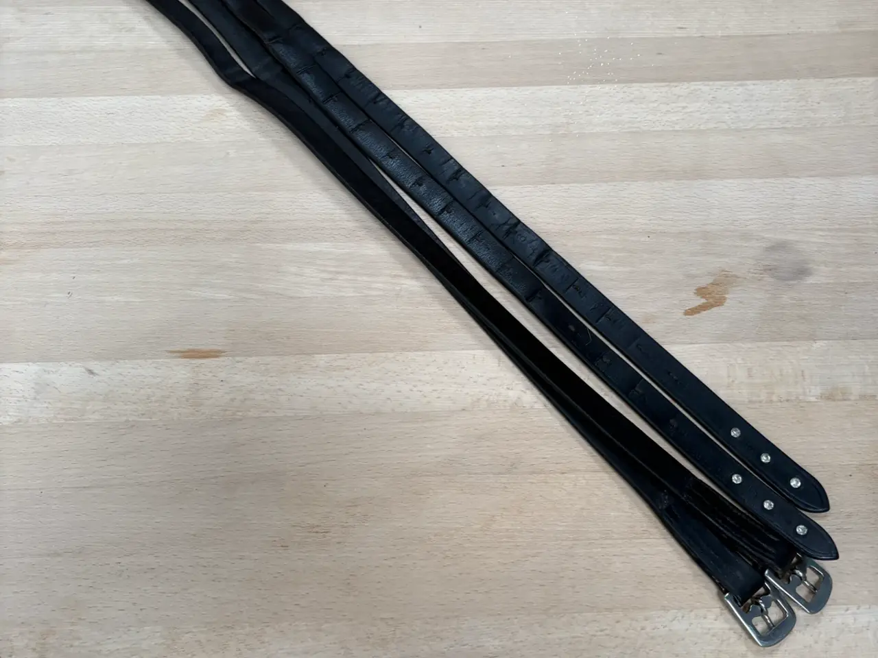 Billede 1 - Stigeremme med bling str 145