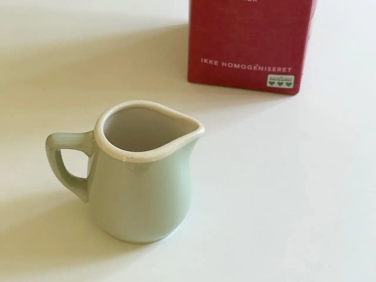 Billede 1 - Aluminia Hotelin flødekande, mini