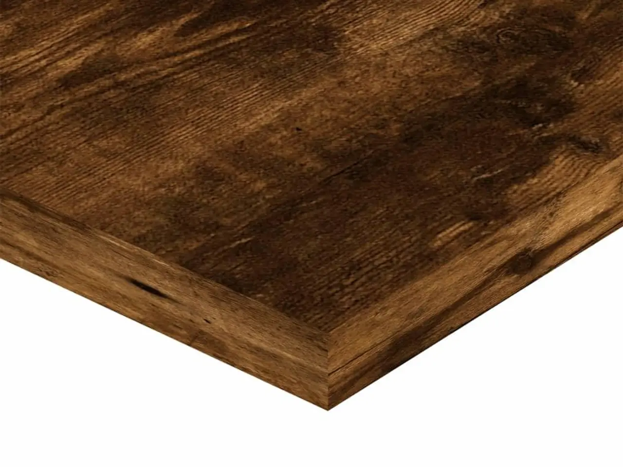 Billede 7 - Væghylder 4 stk. 60×20×1,5 cm i konstrueret træ - røget egetræ