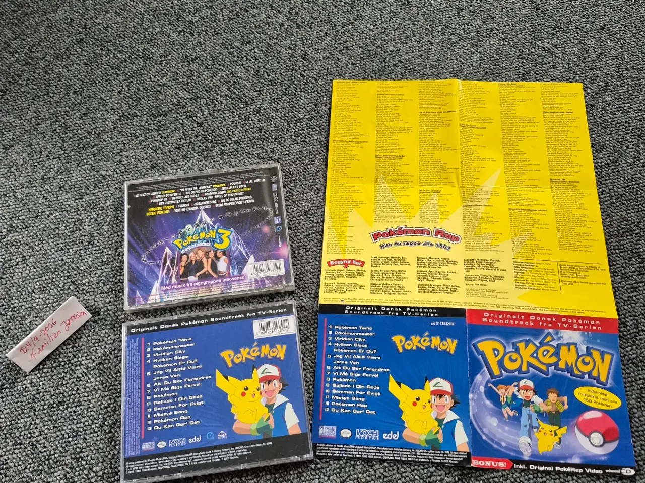 Billede 2 - Pokemon cder med soundtrack