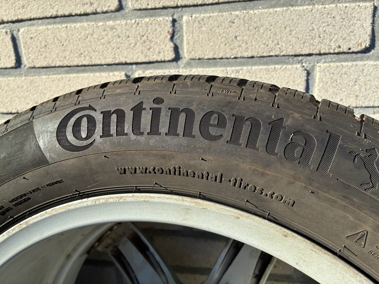 Billede 7 - Continental vinterdæk på alufælge