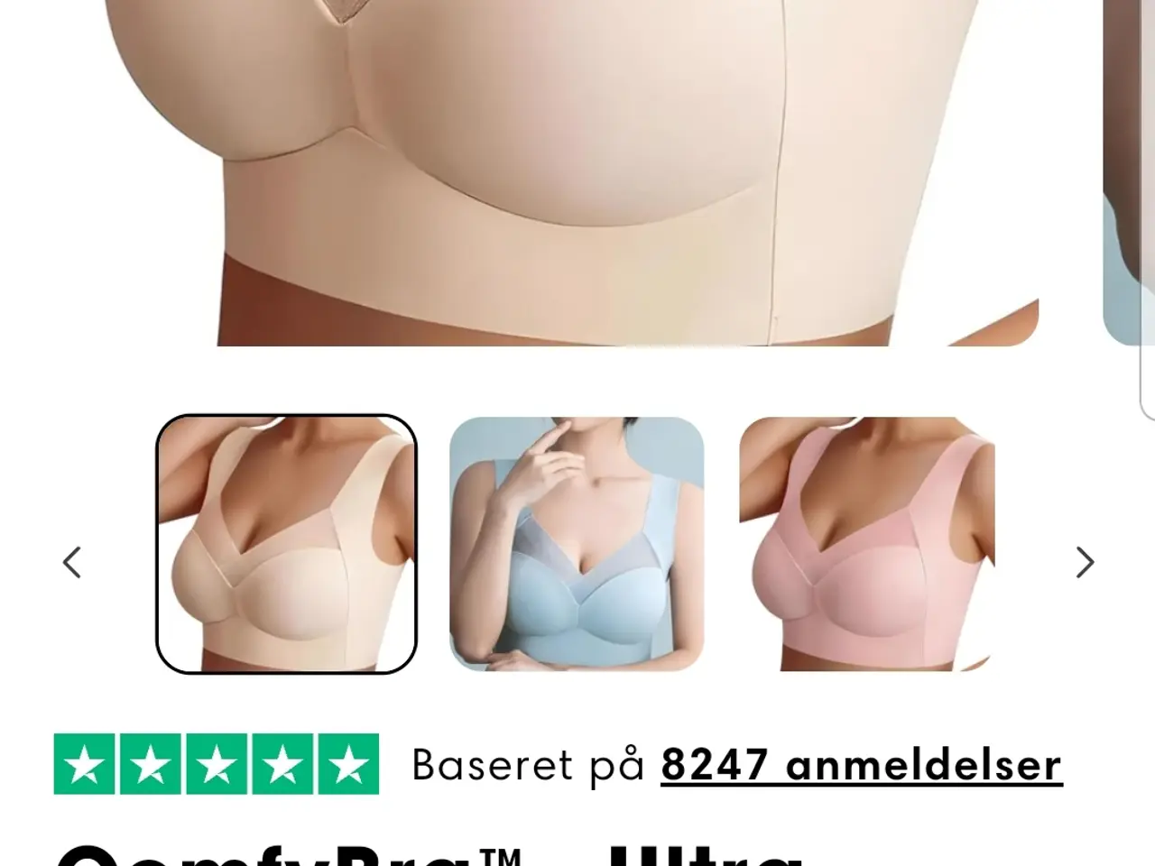 Billede 2 - Ny behagelig sømfri BH