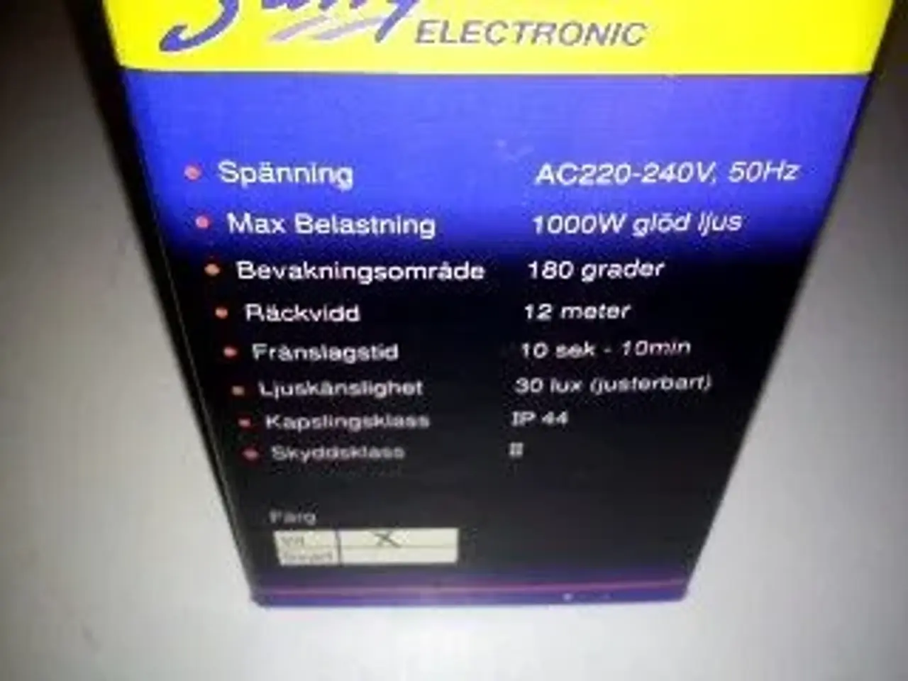 Billede 2 - Sensor