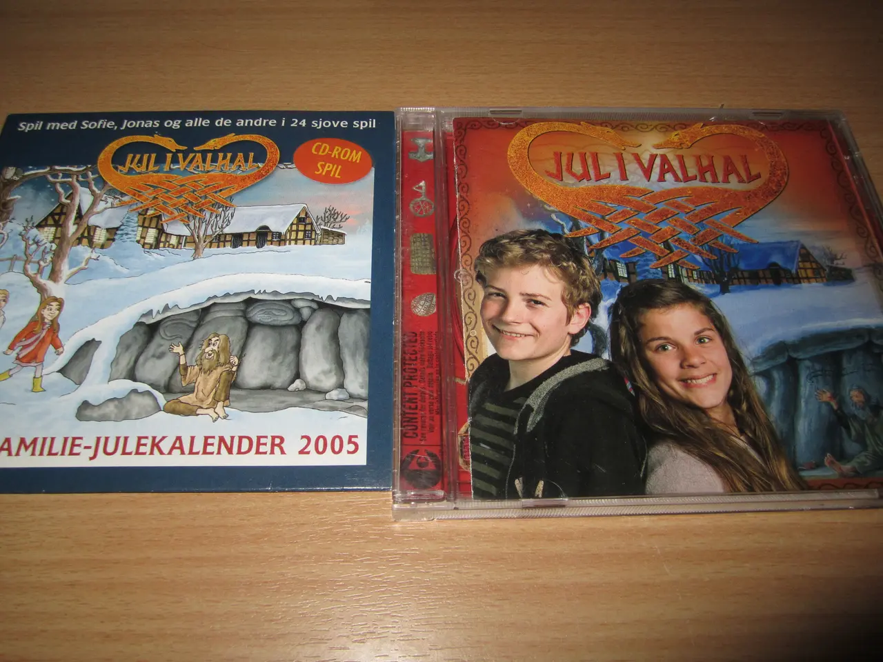 Billede 1 - BYD. JUL I VALHAL. CD + CD-ROM SPIL.