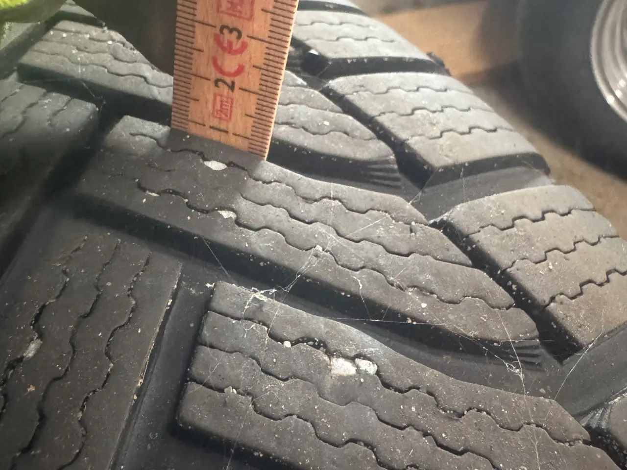 Billede 5 - 4 stk. stålfælge med Michelin alpin 6, vinterdæk 