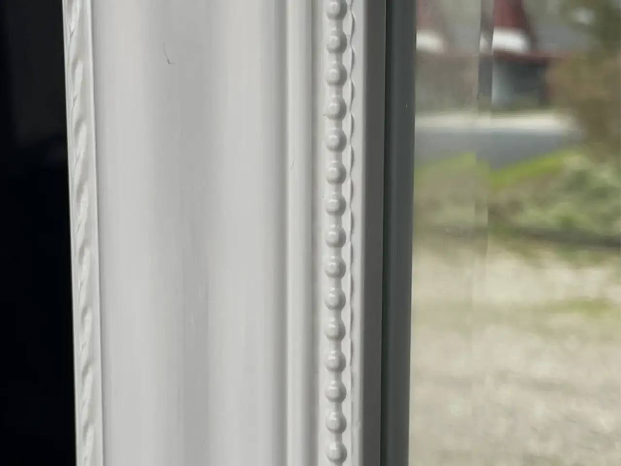 Billede 3 - Nyt flot Maribo figurspejl i hvid højglans.
