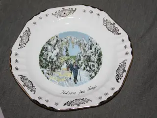 Figgjo Flint platte Hilsen fra Norge