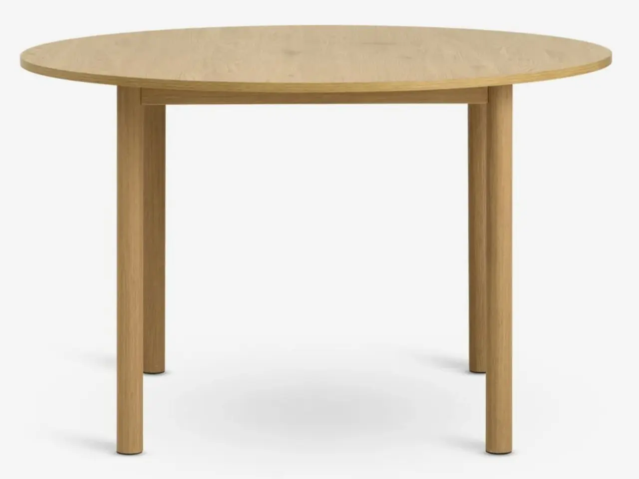 Billede 2 - ALSTED Spisebord Ø120 natur egefarve m. 2 stole