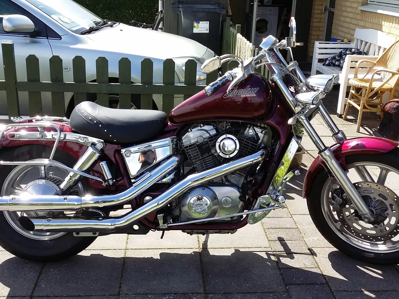 Billede 1 - Ombygget Honda vt1100 shadow 1990