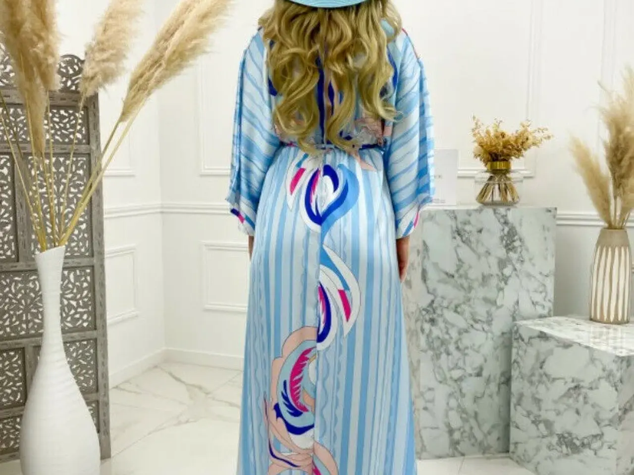 Billede 2 -  Maxi-M.slids-Wrap-Dyb V-Udskærring..L sky-blue