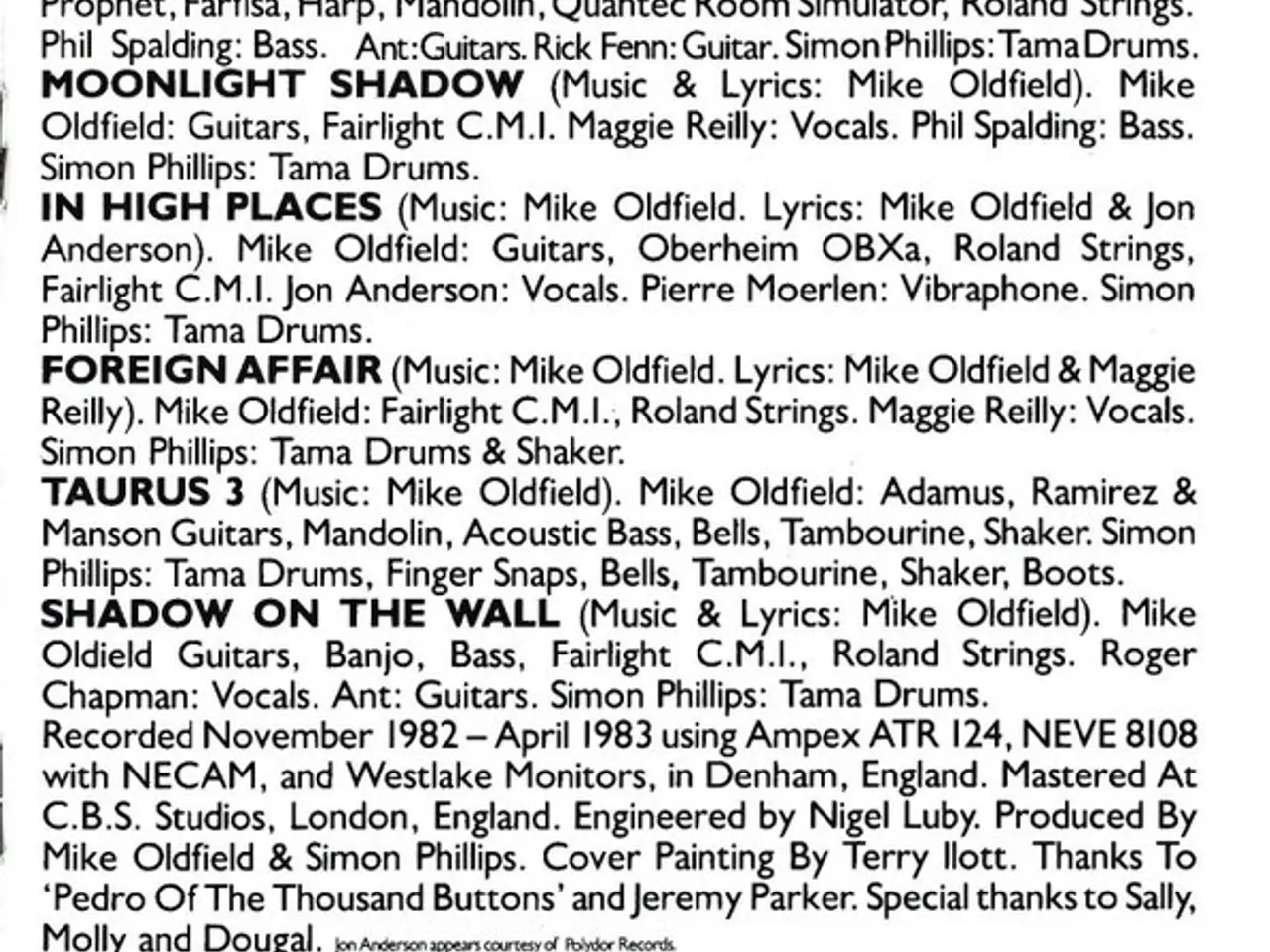Billede 8 - Mike Oldfield – Crises – CD