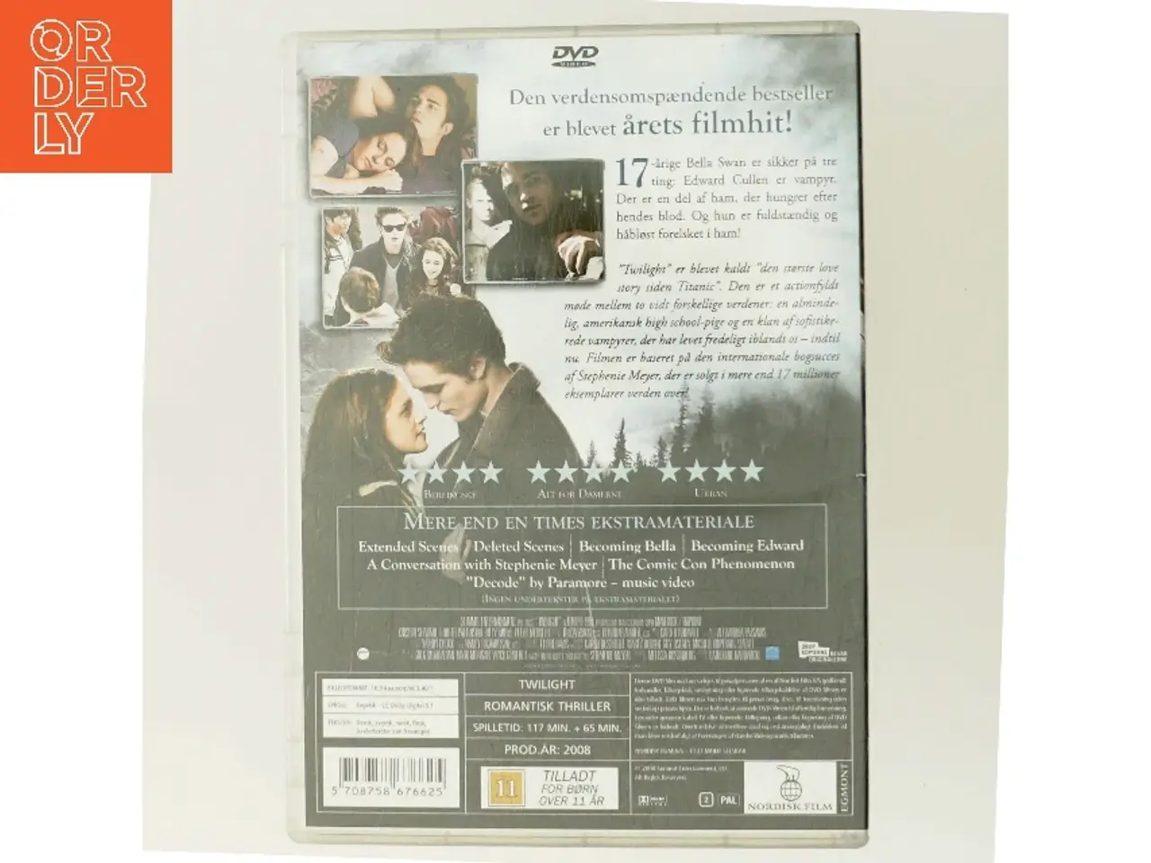 Billede 3 - TWILIGHT med Kristen Stewart (DVD)