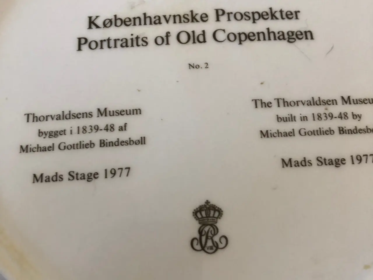 Billede 1 - Mads stage Thorvaldsens museum