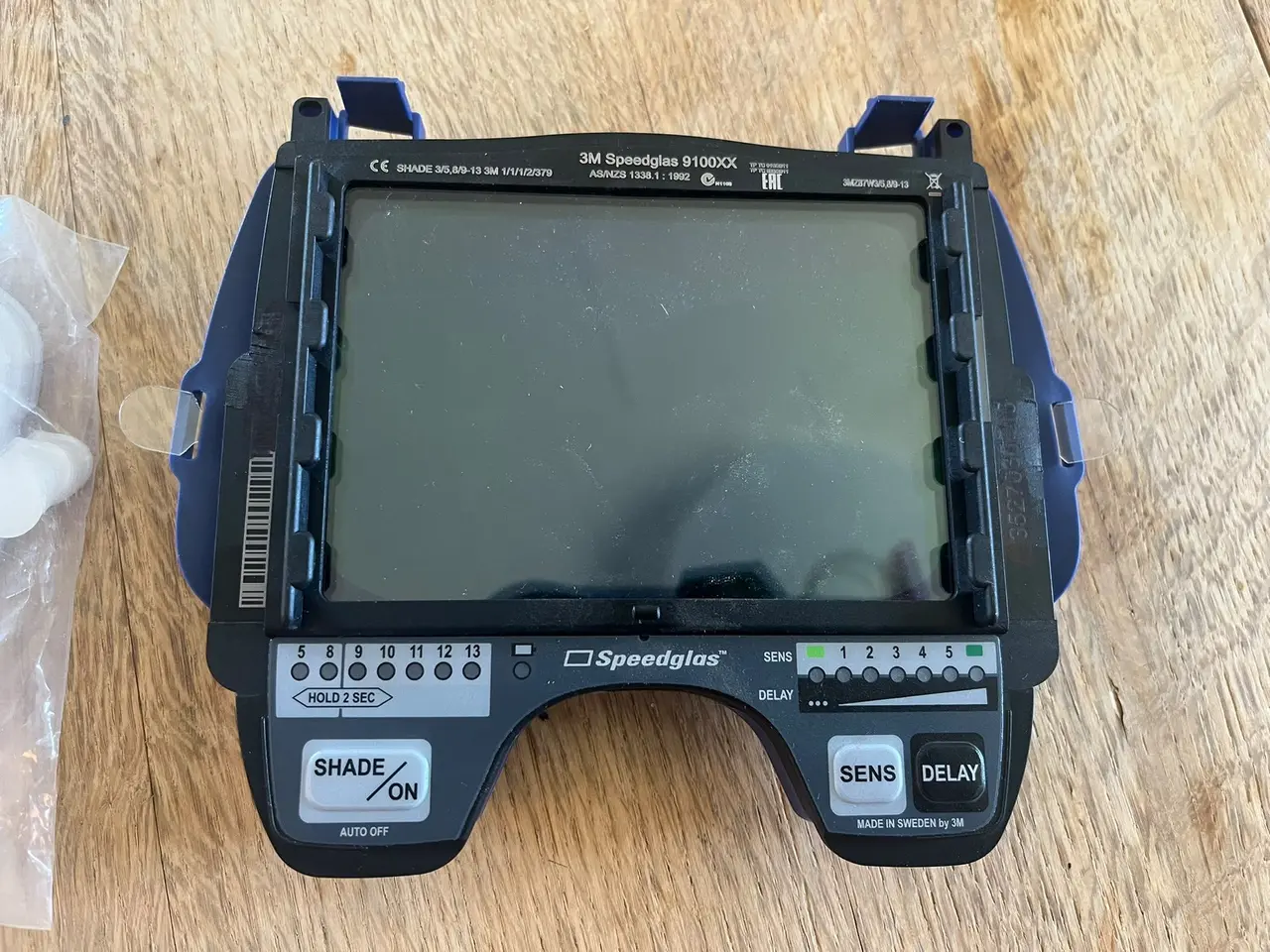 Billede 2 - 3M Speedglas 9100XX svejsefilter med beskyttelsesg