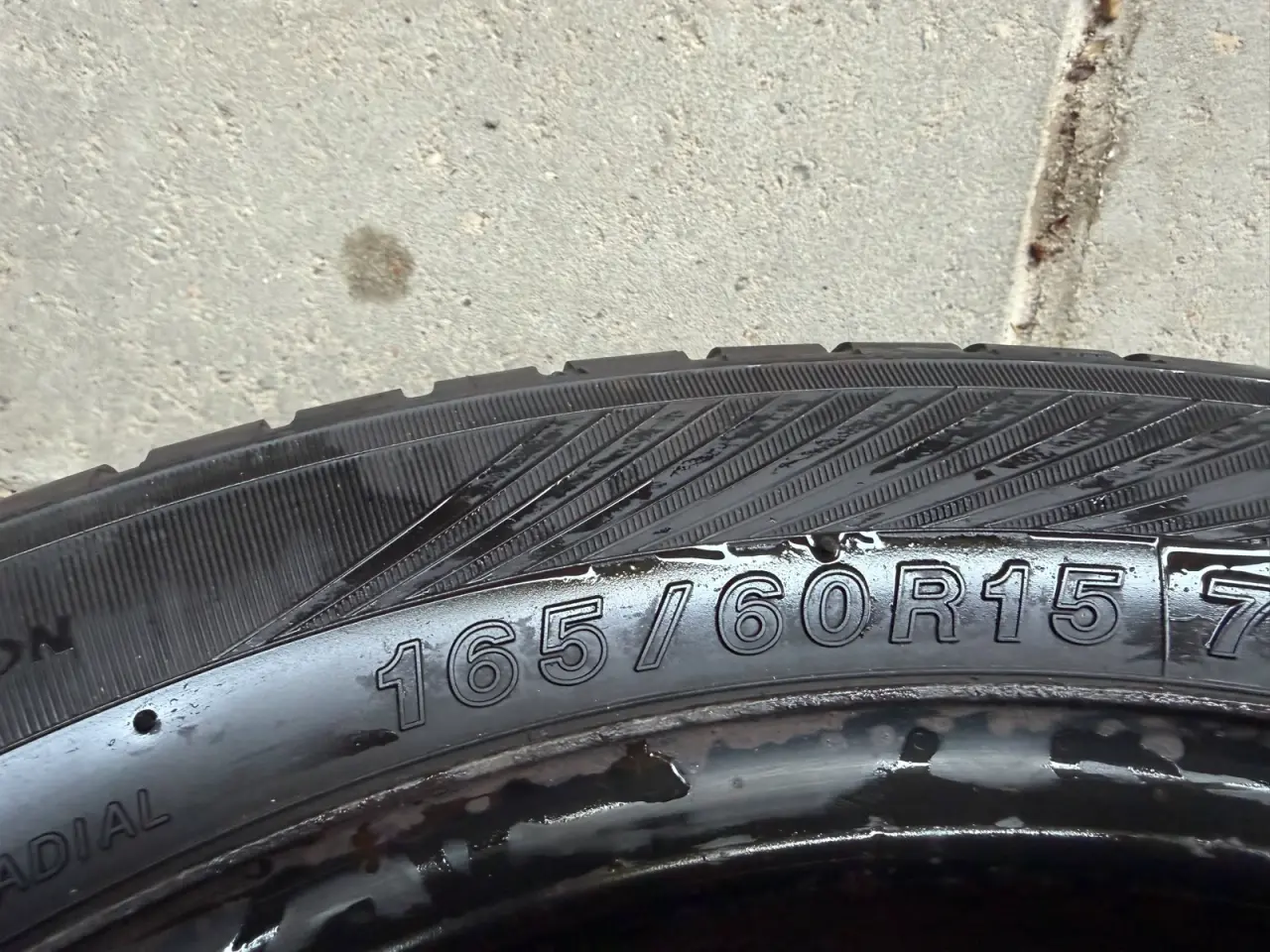 Billede 8 - 15” 4x100 Originale Stålfælge med nye vinterdæk