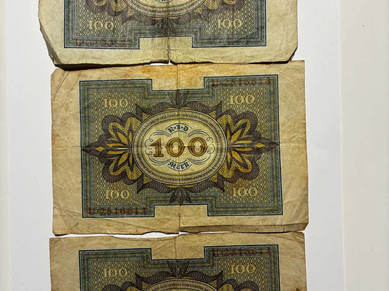 Billede 10 - 44 stk. tyske (nød)pengesedler
