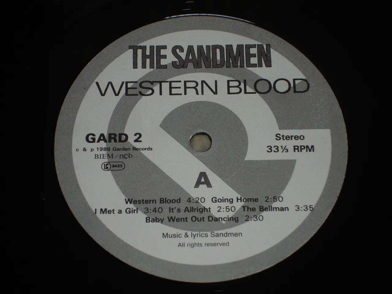 Billede 4 - (Sender gerne) The Sandmen  – Western Blood