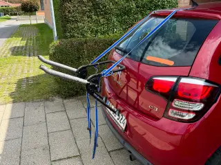 Cykelholder til bil uden anhængertræk